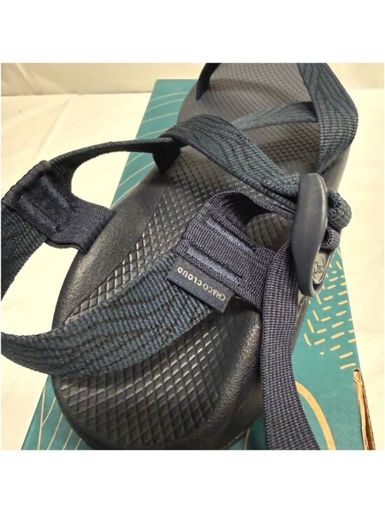 Chaco Mens Z/Cloud Adjustable Strap Cushioned Sandal Serpent Navy Size 12 NEW main image 7